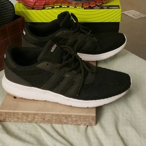 Women's Adidas Lite Racers Black 11